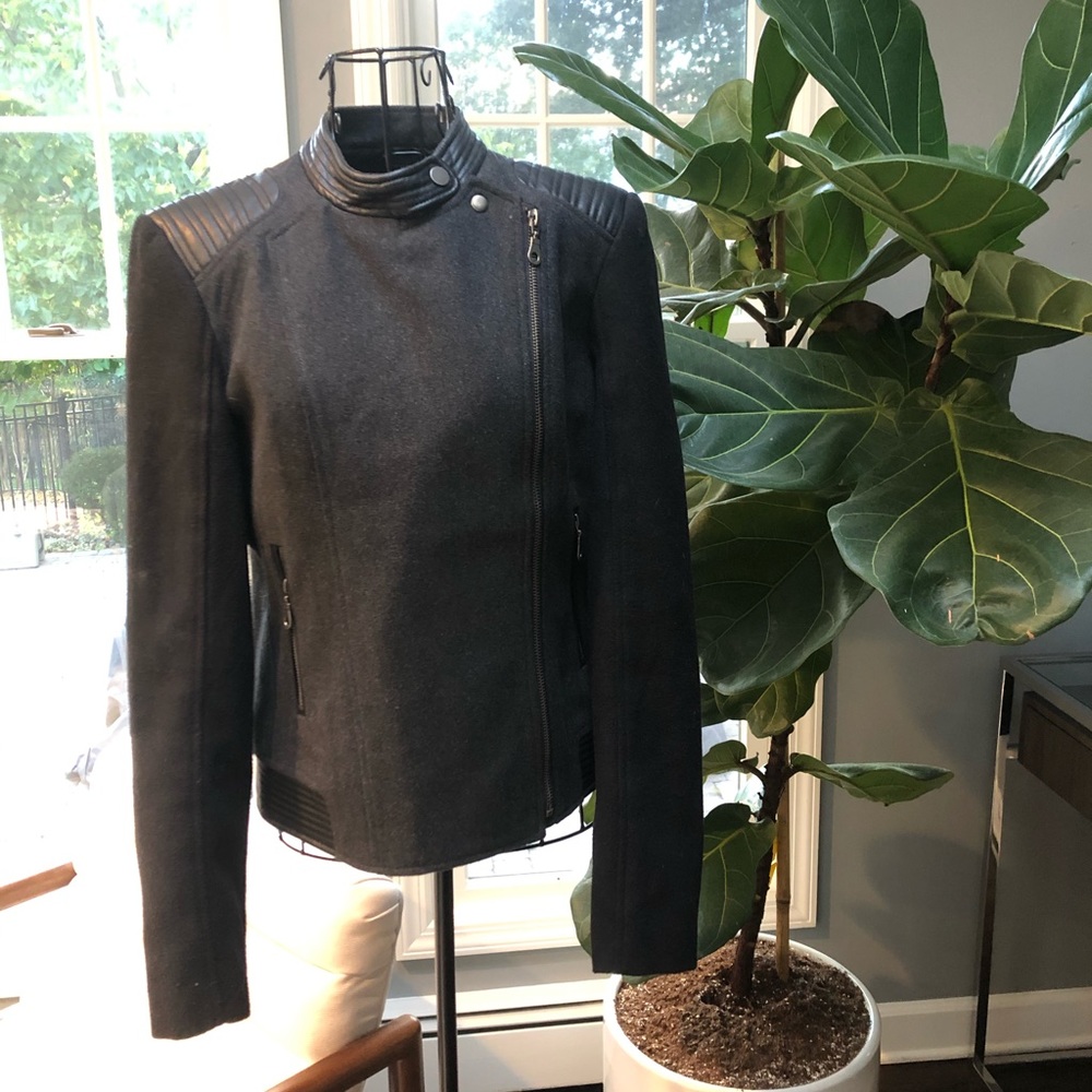 Forever21 gray wool jacket